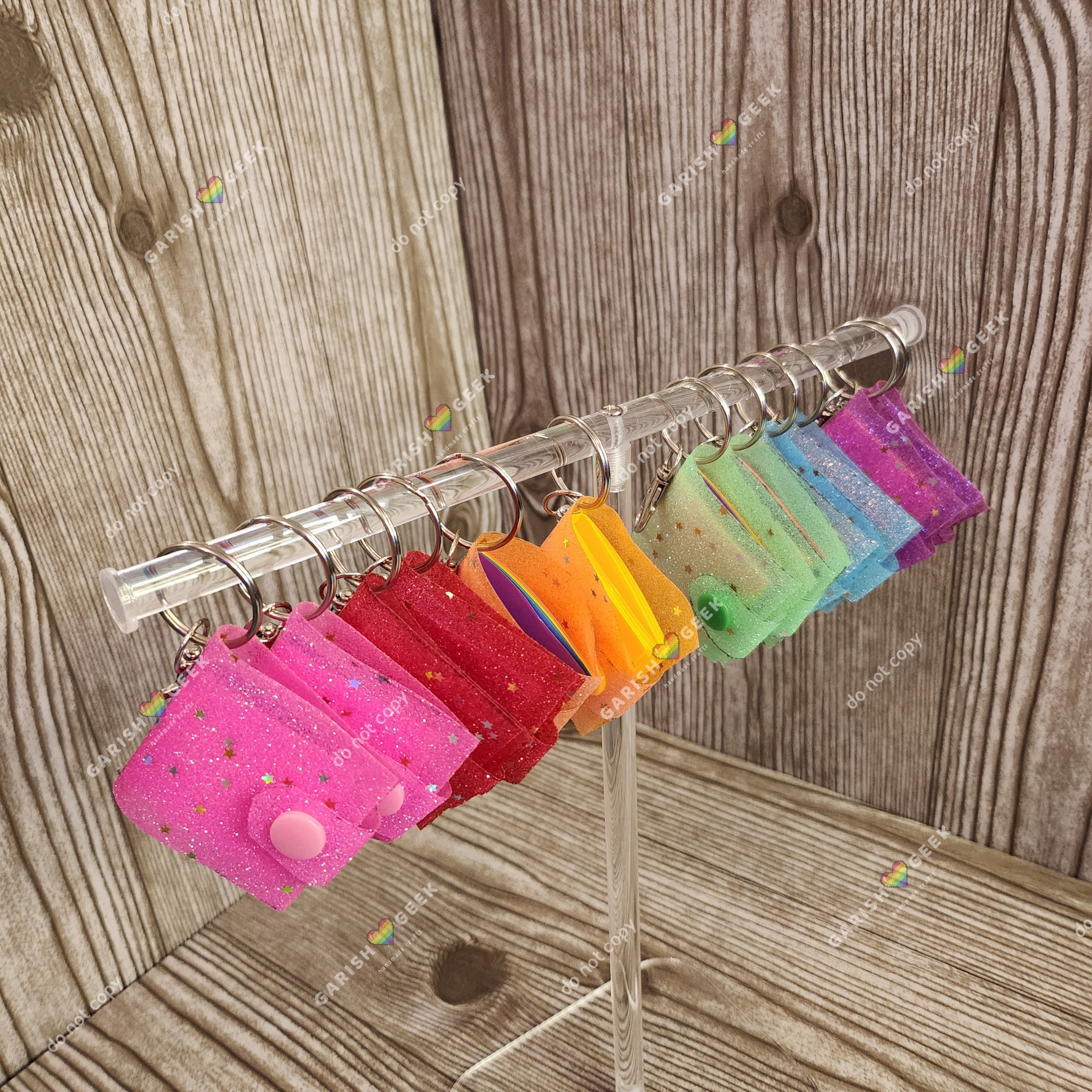 Keychain Note Books Mini Keychain Notebooks | Garish Geek